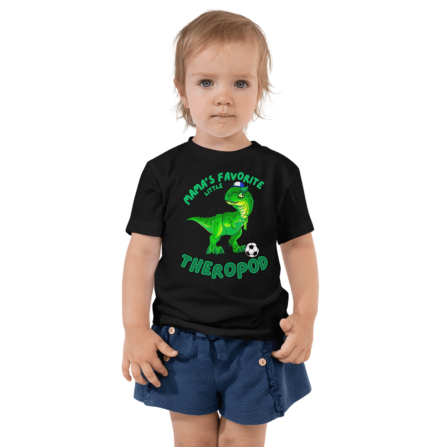Mama's Favorite Little Theropod - Cute Dino Kids Shirt product image (1)