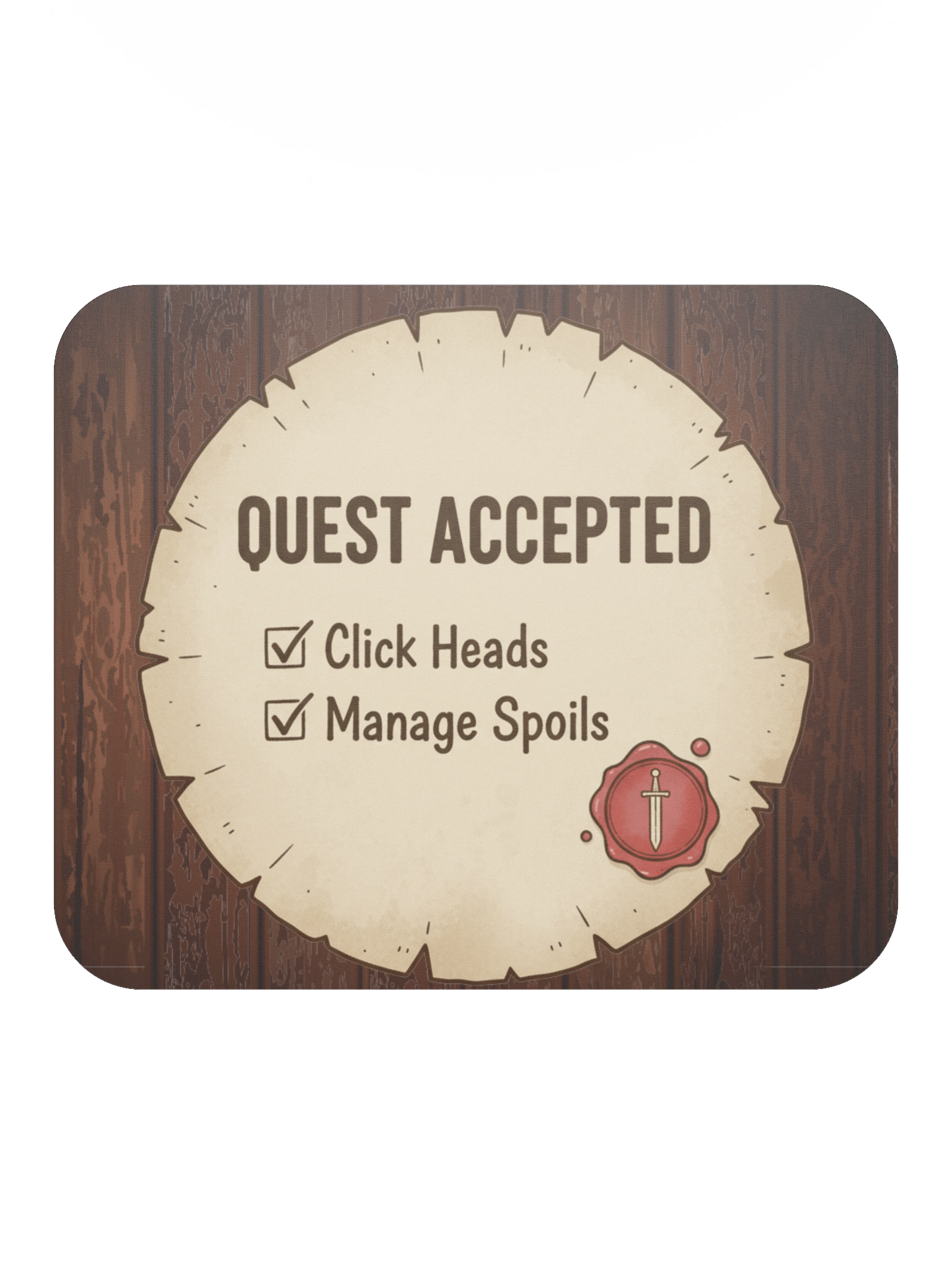The Daily Quest Board - Mouse Pad product image (2)