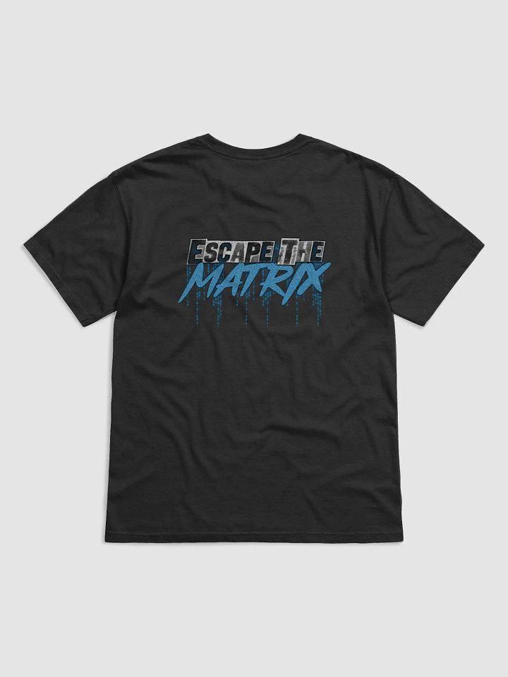 'ESCAPE THE MATRIX' T-Shirt Blue product image (2)