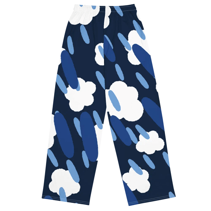 Cloudy Sky Unisex Wide-Leg Pants product image (2)