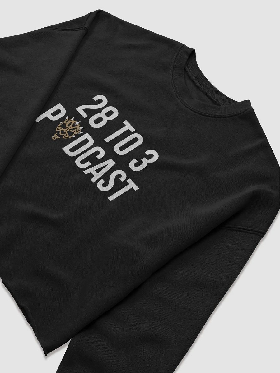 The 28 to 3 Podcast Fleece Crop Sweatshirt product image (5)