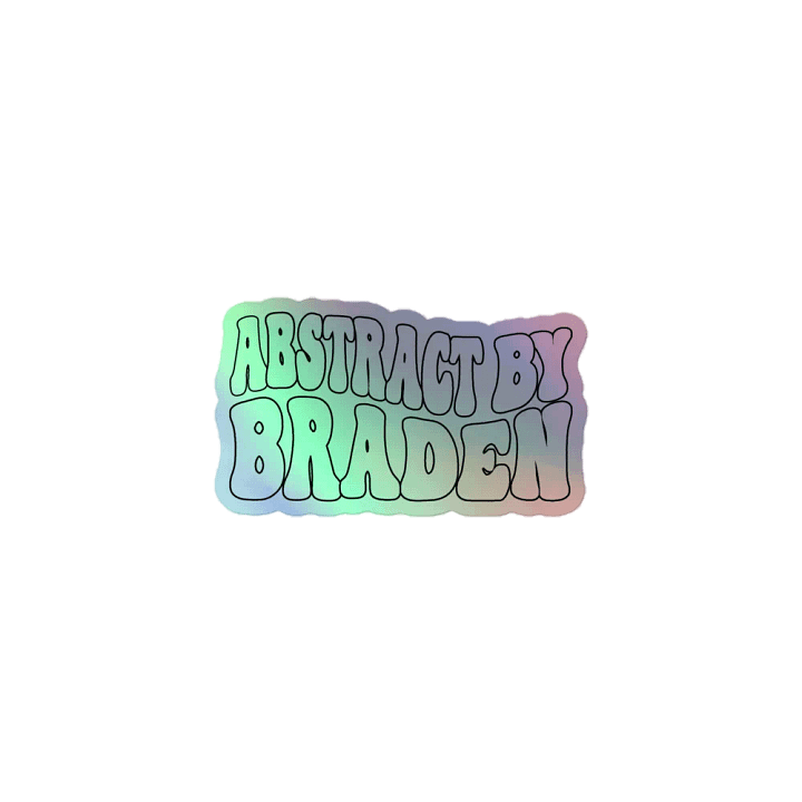 Abstract Sticker product image (1)