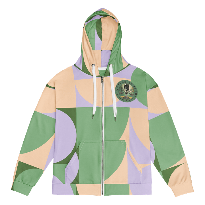 Justice Served Zip Hoodie - Unisex product image (1)