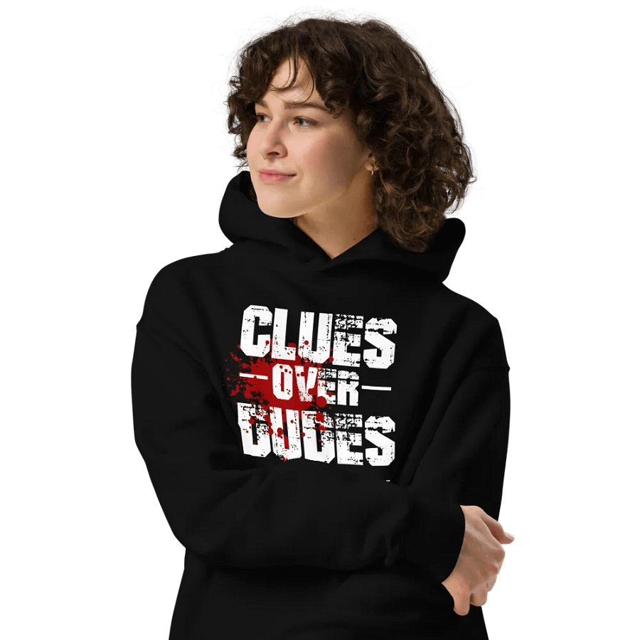 CrimeClothes Clues Over Dudes Premium Oversized Hoodie product image (6)
