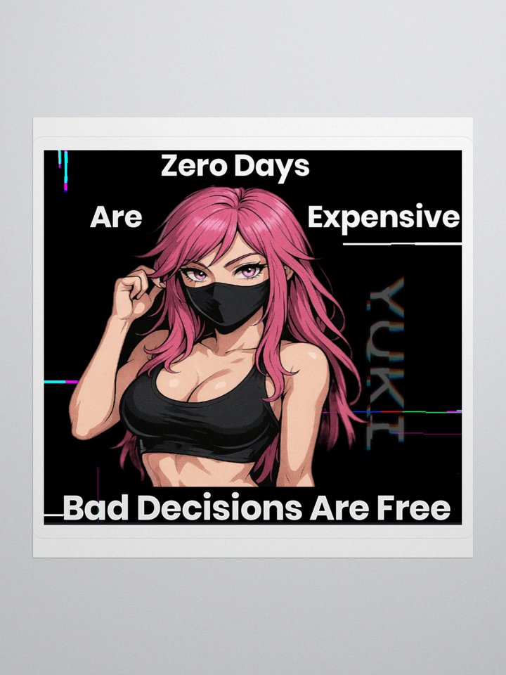 Yuki - Bad Decisions - Sticker product image (1)