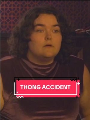 Imagine getting on the train knowing you have to say this // New episode out now with Jessie Lee! #thong #overshare #comedypodcast #funny 