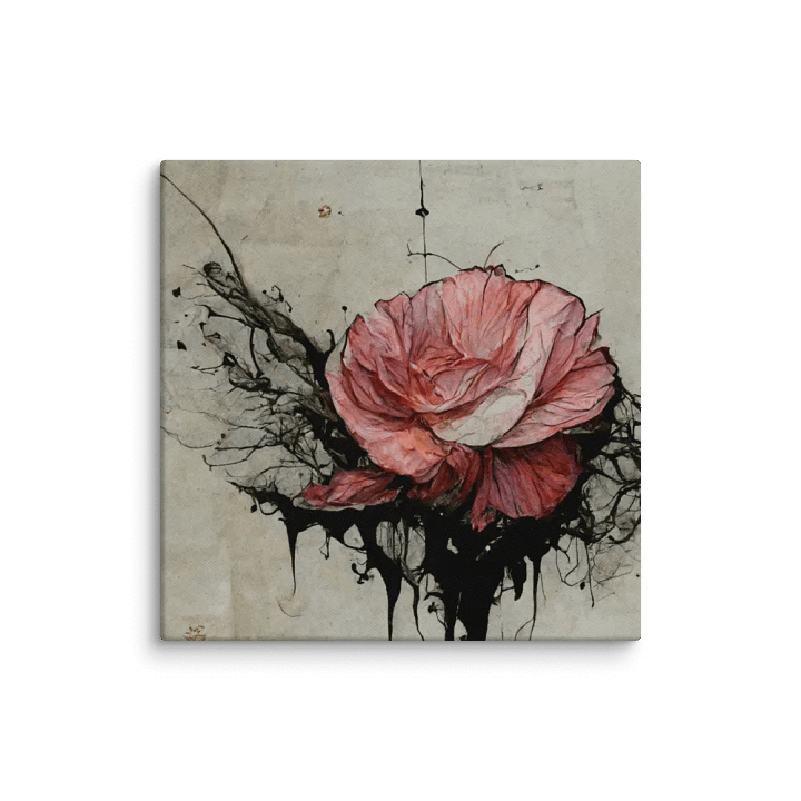 Bloom and Boldness: Rose Canvas Art product image (7)