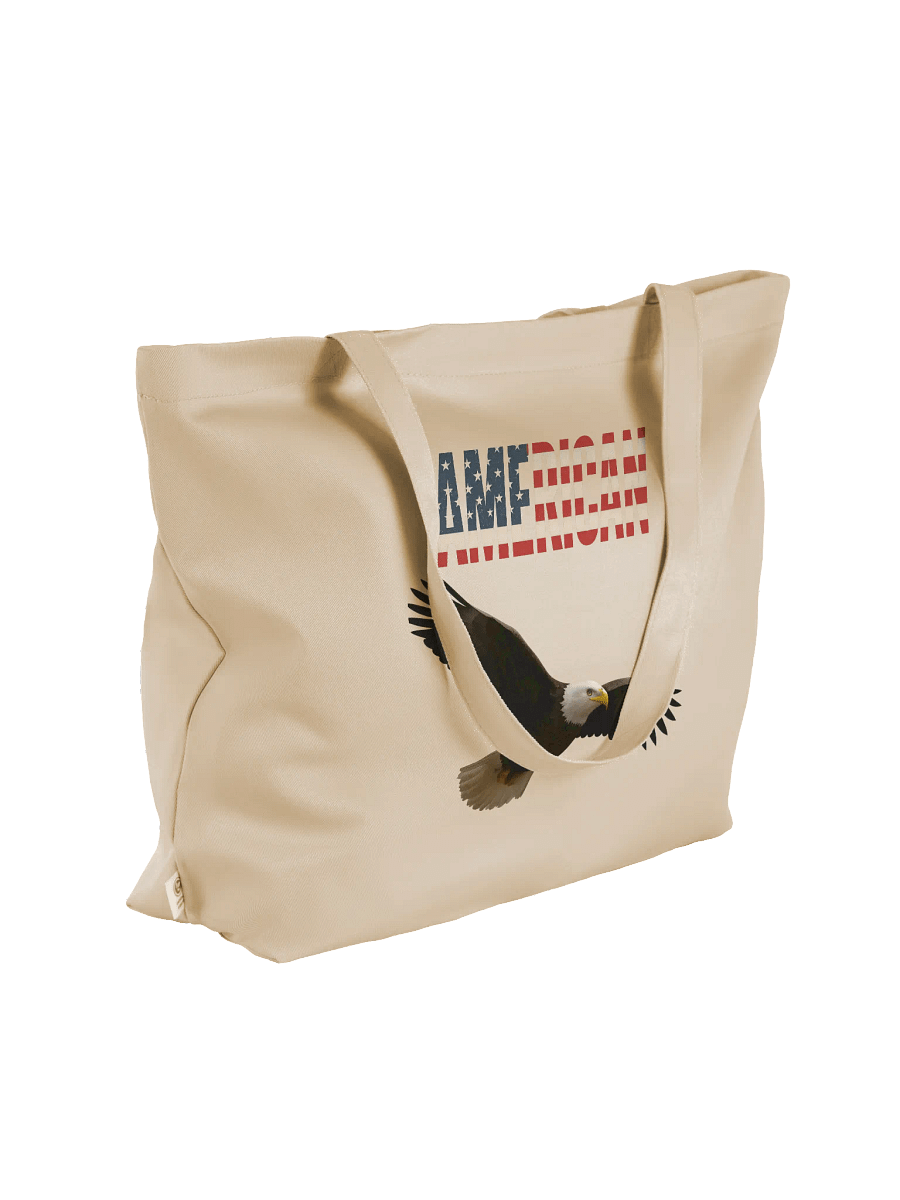 American Pride Organic Tote Bag product image (8)