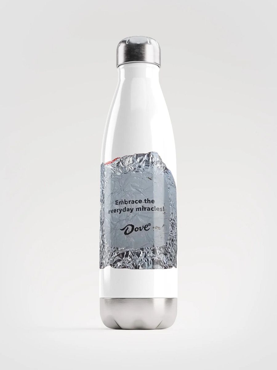 Miracle Message Stainless Steel Water Bottle product image (1)