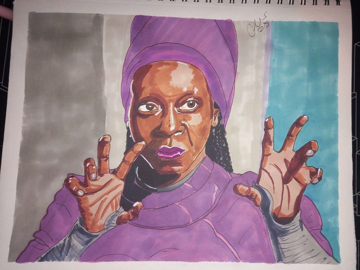 Original Sketch Art: Don't Mess With Guinan product image (2)