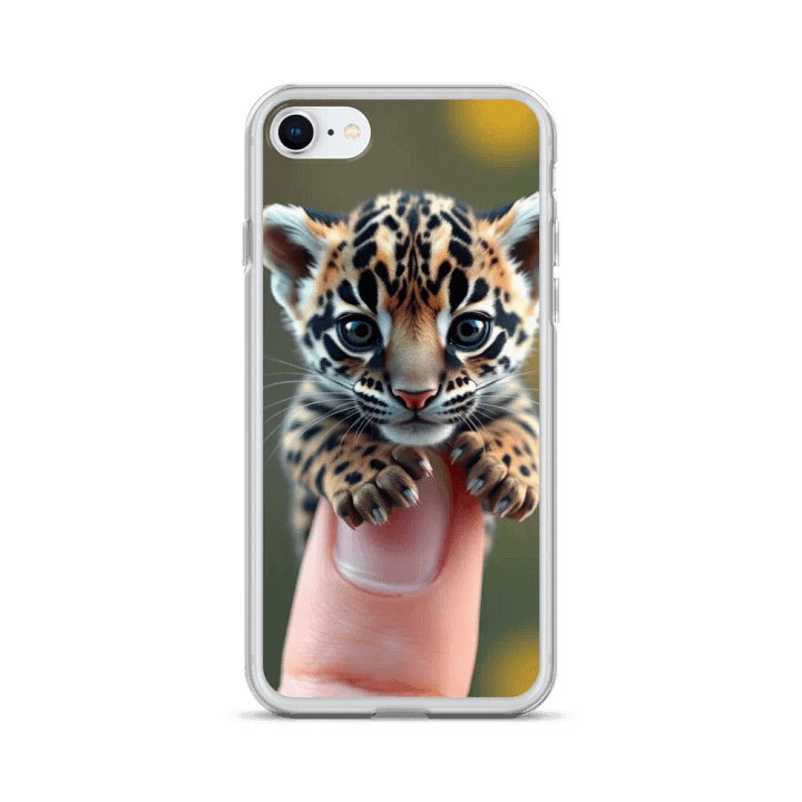 Tiny Leopard Clear iPhone Case product image (24)