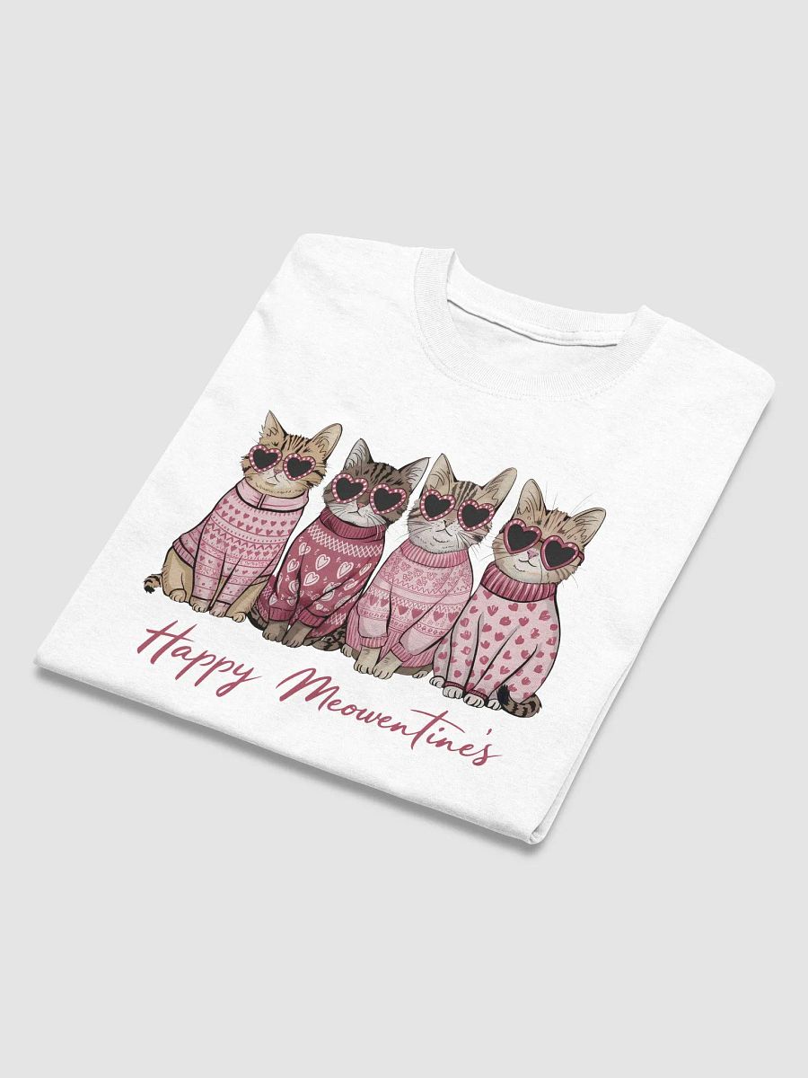 Purr-fectly Adorable: Happy Meowentine's Tee product image (3)