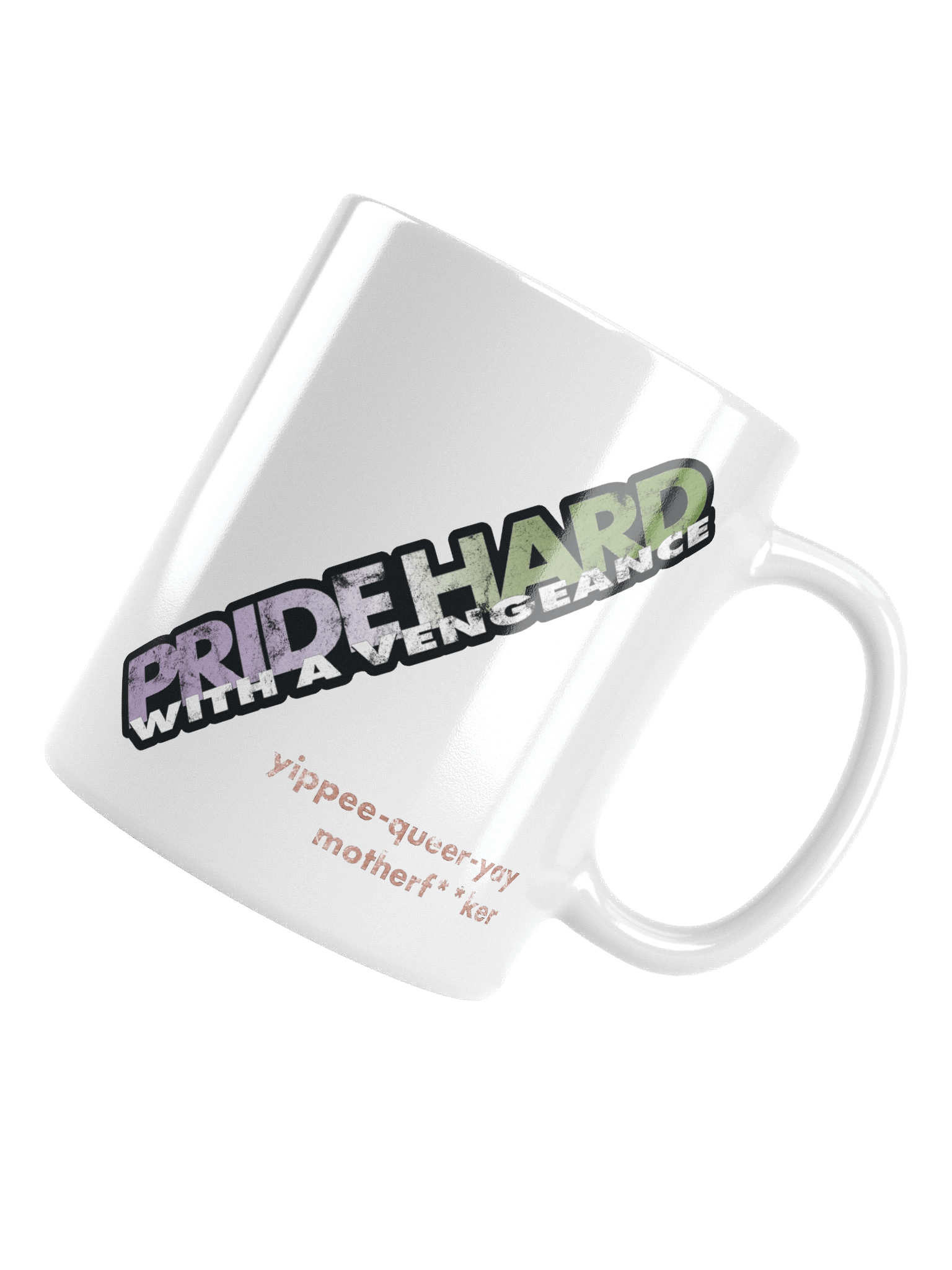 Genderqueer "Pride Hard" Mug product image (5)