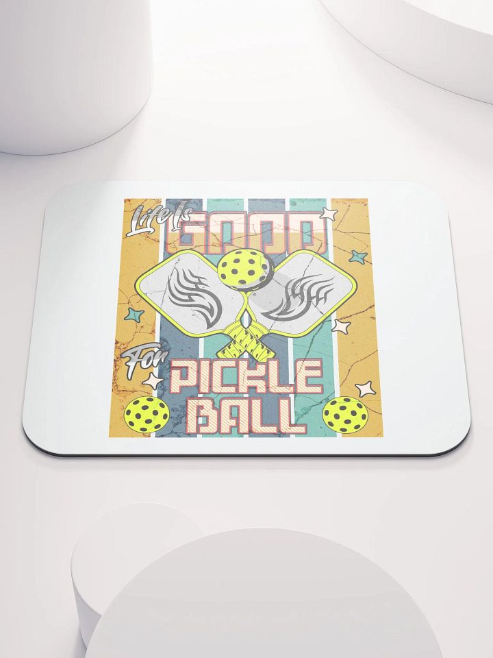 Life Is Good For Pickleball Vintage Paradise Mouse Pad product image (1)
