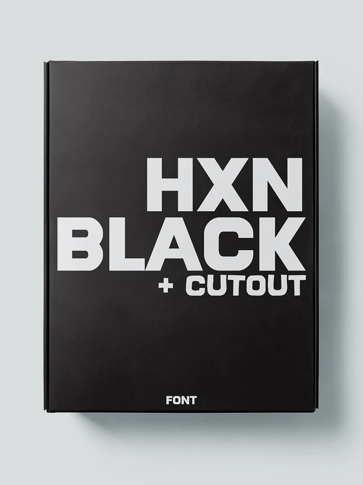HXN - Typeface product image (1)