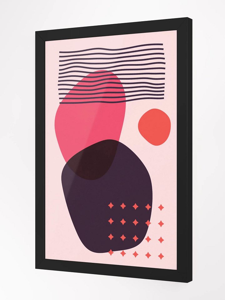 Vibrant Ayous Wood Framed Matte Poster product image (10)