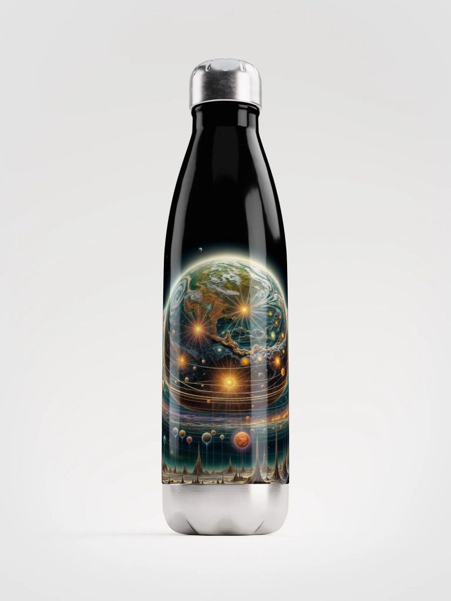 Stainless Steel Water Bottle: Harmonic Orbits of Creation product image (1)