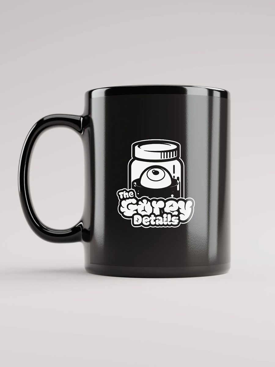 Full Logo White - Black Glossy Mug product image (6)