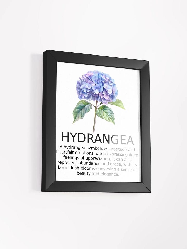 Gratitude Blooms Framed Poster product image (2)