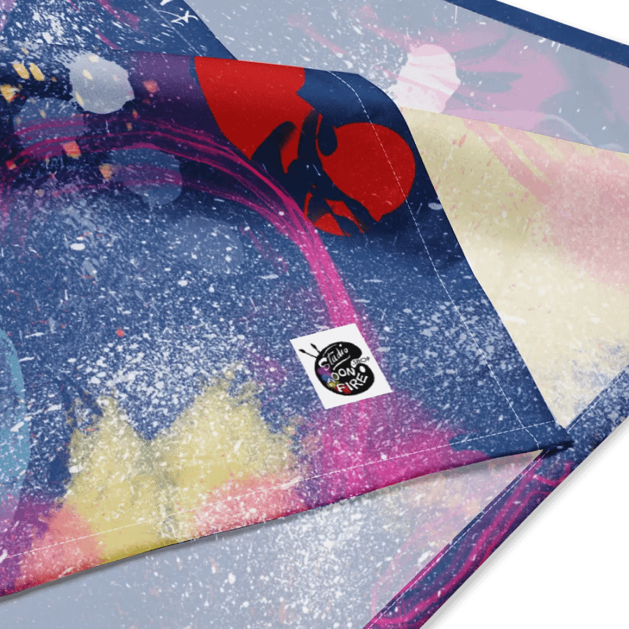 SplatterWear #7 Bandana/ True Blue product image (4)