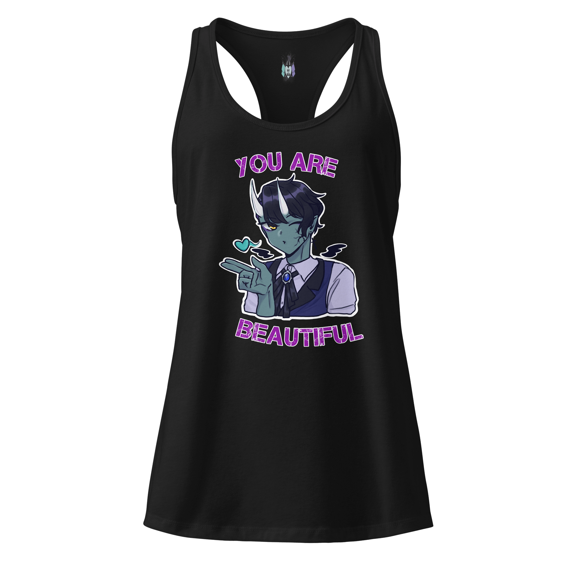You Are Beautiful Racerback Tank product image (1)