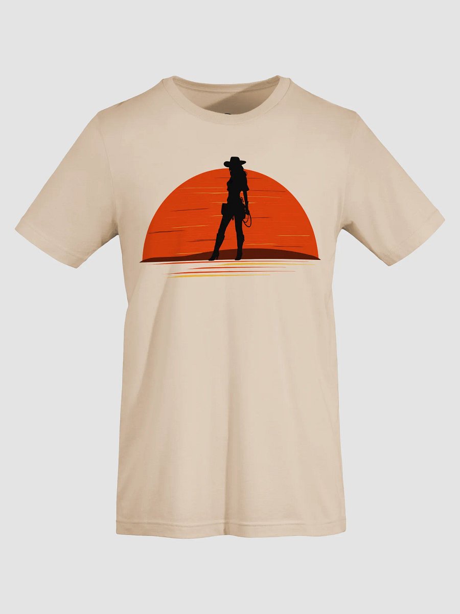 Sunset in Texas – Cowgirl Silhouette Tee product image (53)