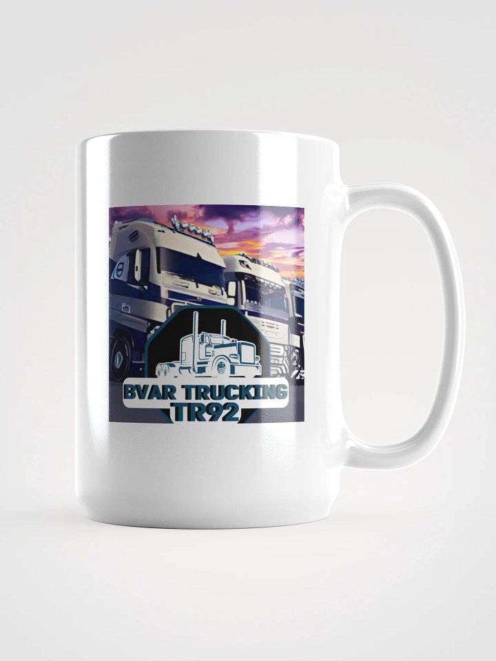 Sunset Trucking Scene Mug product image (1)