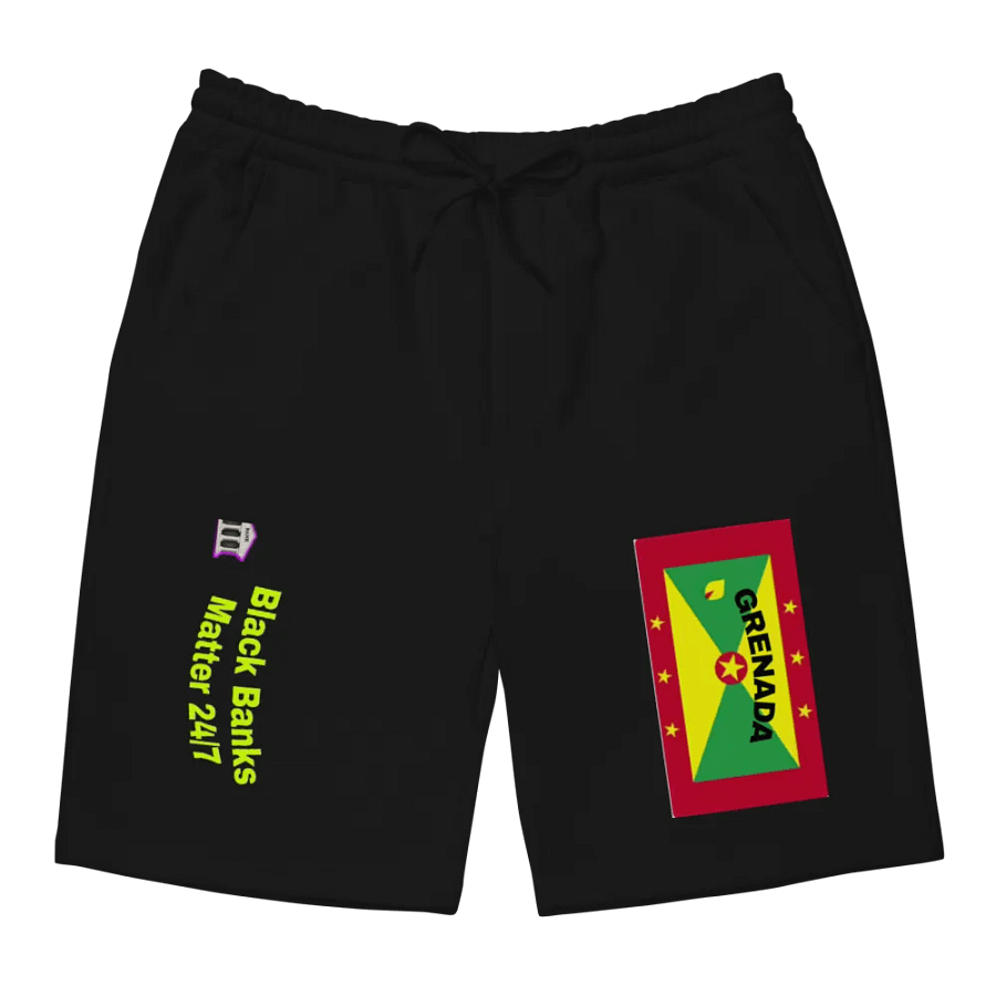 Grenada Flag Inspired Fleece Shorts product image (9)