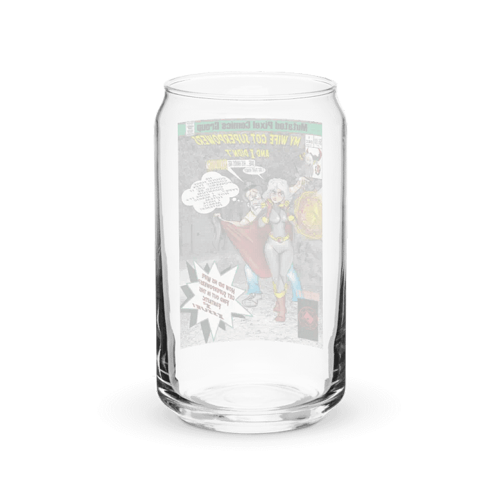 My Wife Got Superpowers! Can-Shaped Glass product image (6)