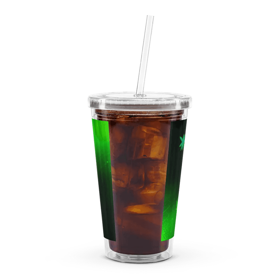 Royboy420 Gaming Double Wall Clear Plastic Tumbler (16 oz) product image (12)