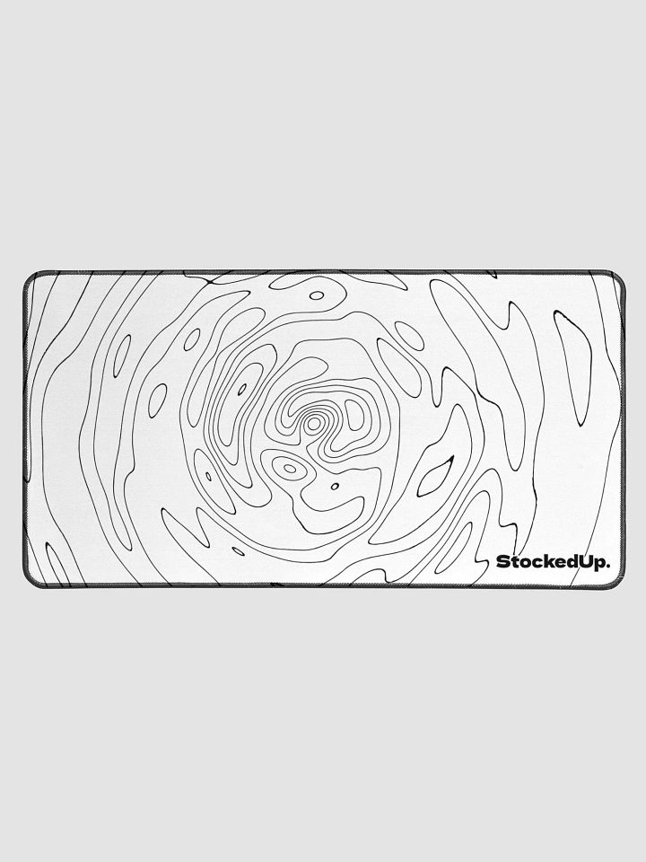 White Topo Mousepad Stocked Up product image (1)