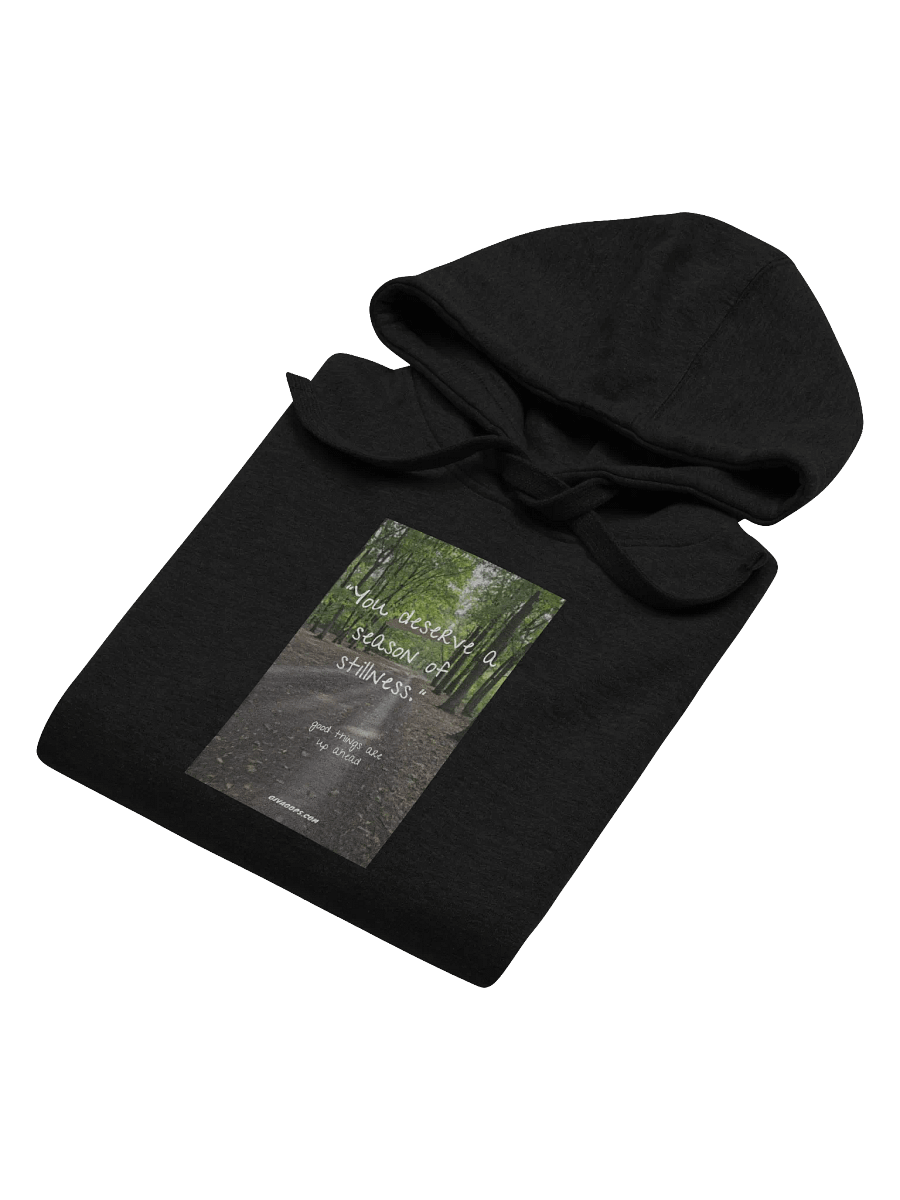 "You deserve a season of stillness." Cotton Heritage Unisex Premium Hoodie product image (5)