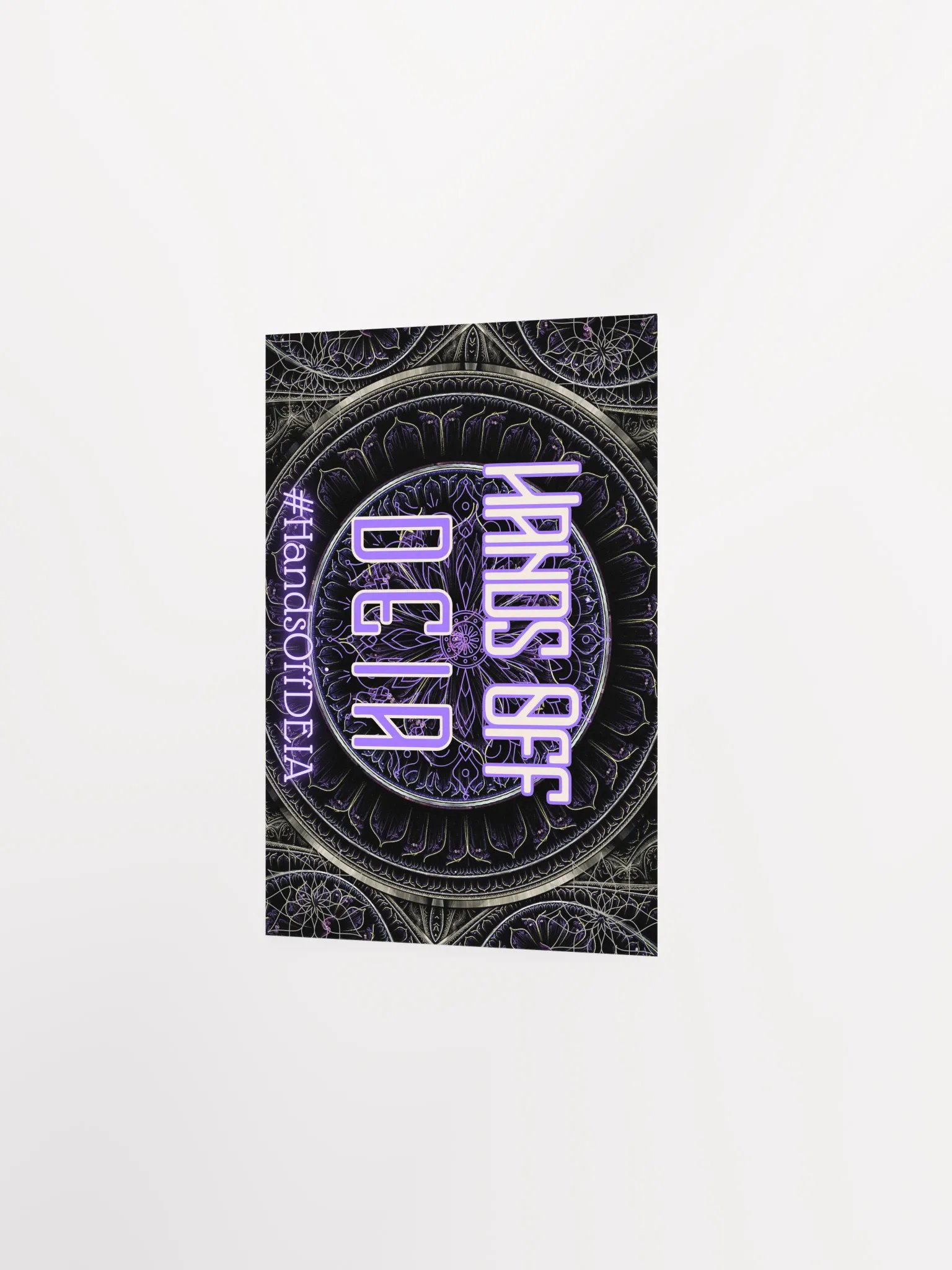 Hands Off DEIA, HOD, Protest Poster product image (7)