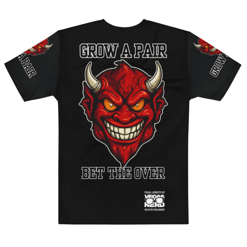 Grow A Pair - Bet The Over AOP Polyester Tee product image (2)