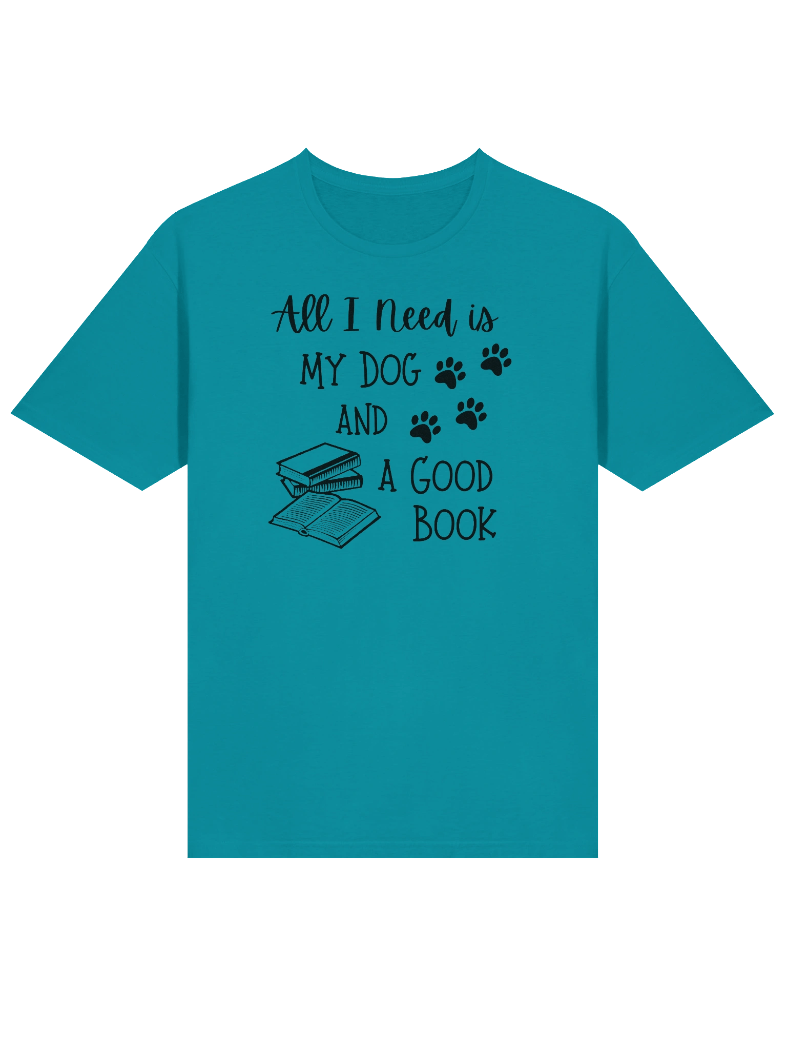 All I Need Is My Dog And A Good Book T-shirt product image (9)