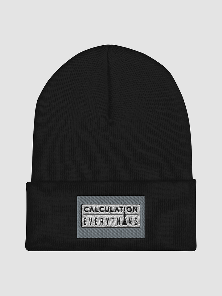 CALCULATION OVER EVERYTHING BEANIE product image (2)