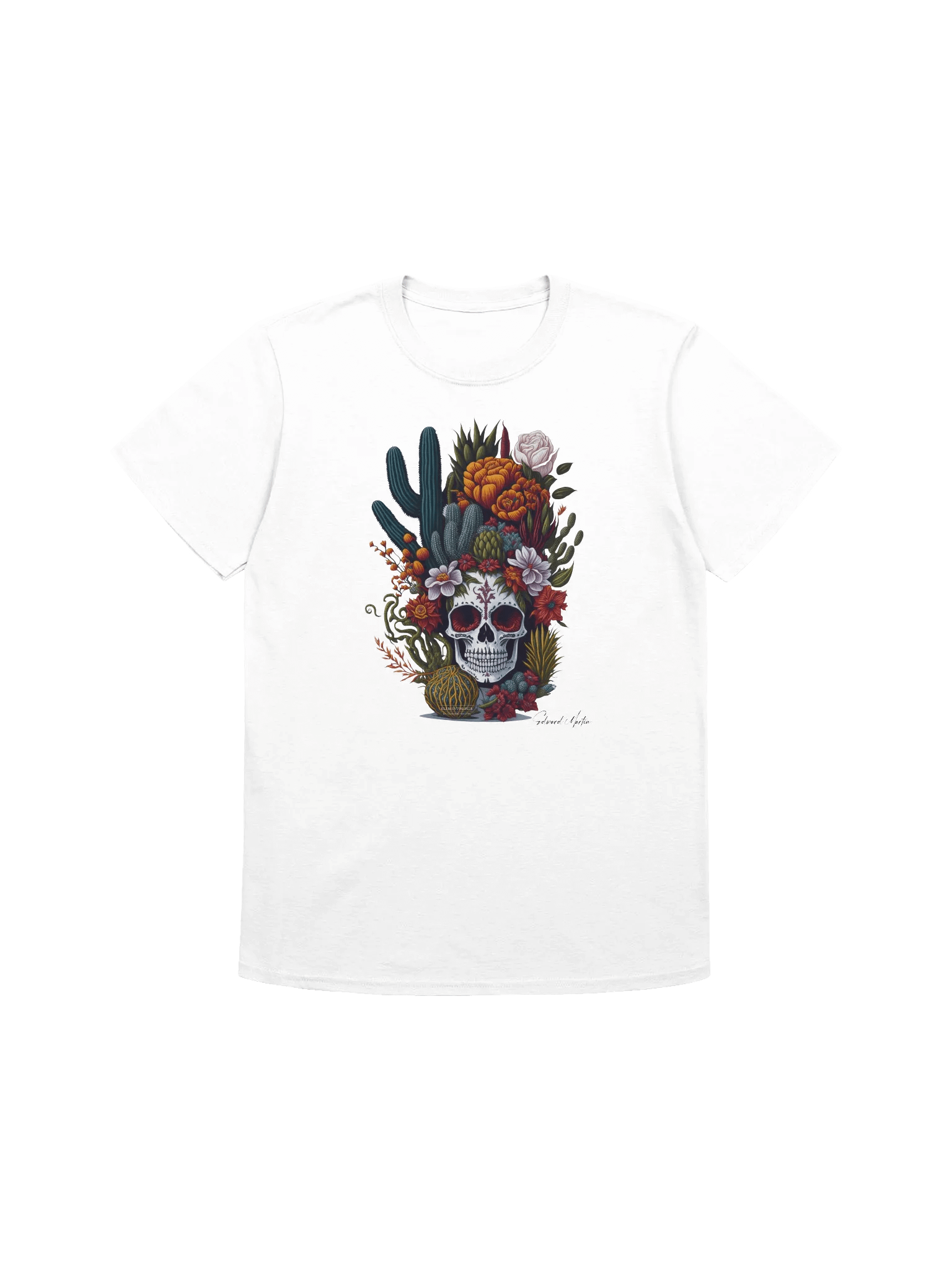 Desert Bloom Skull T-Shirt product image (1)