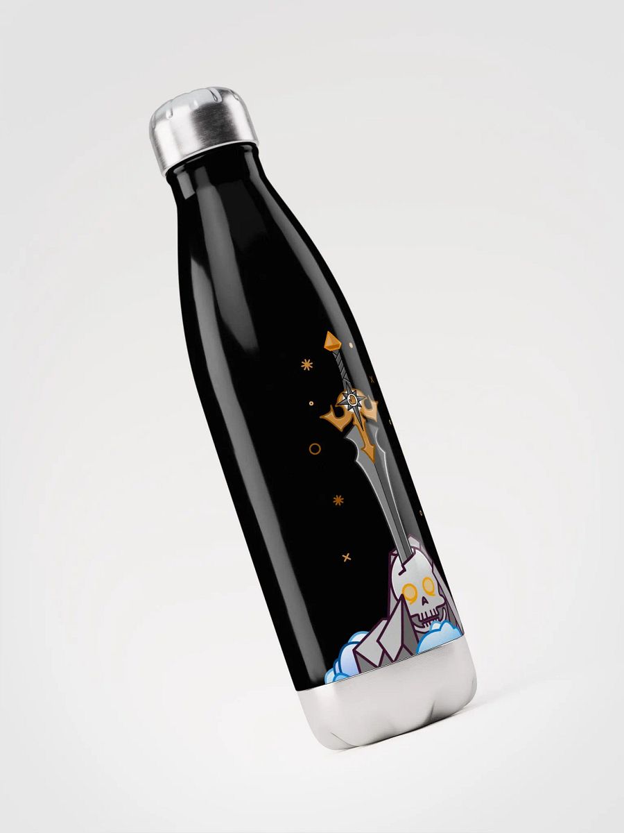 Sword in the Skull - Argent Variation - Water Bottle [Stainless Steel] product image (3)