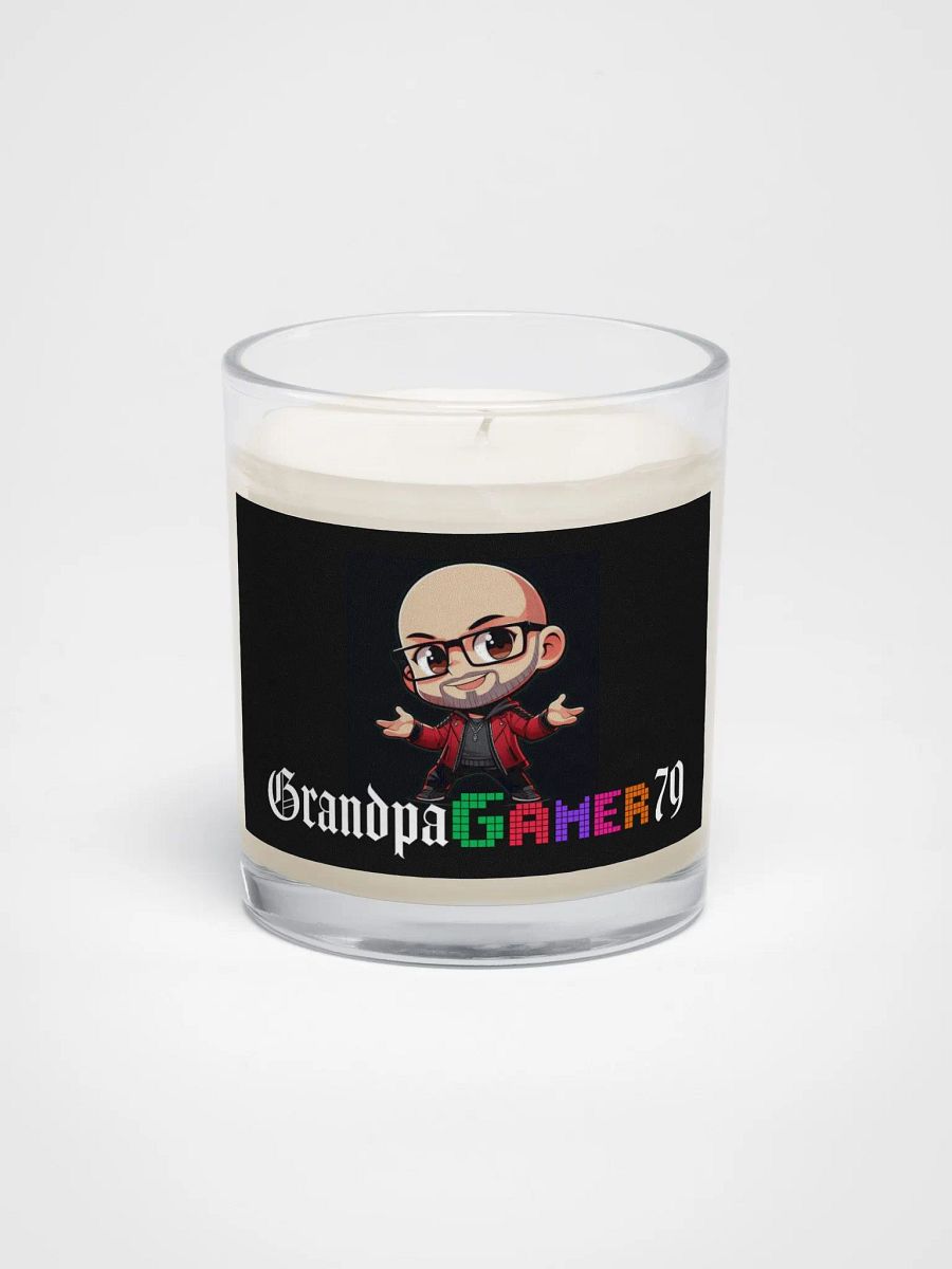 Pixelated Gamer Grandpa Soy Candle product image (1)
