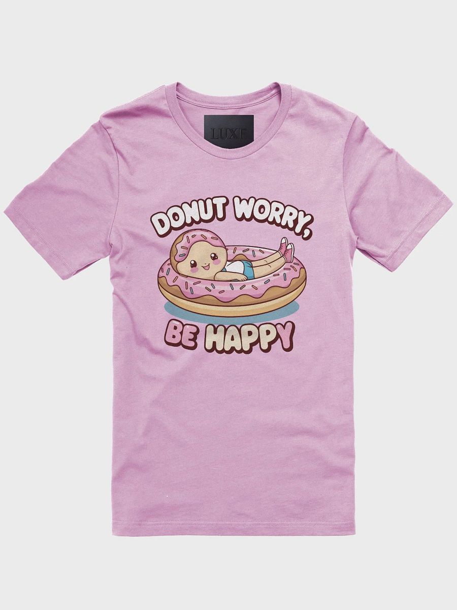 Donut Worry Tee - funny graphic t-shirt product image (1)