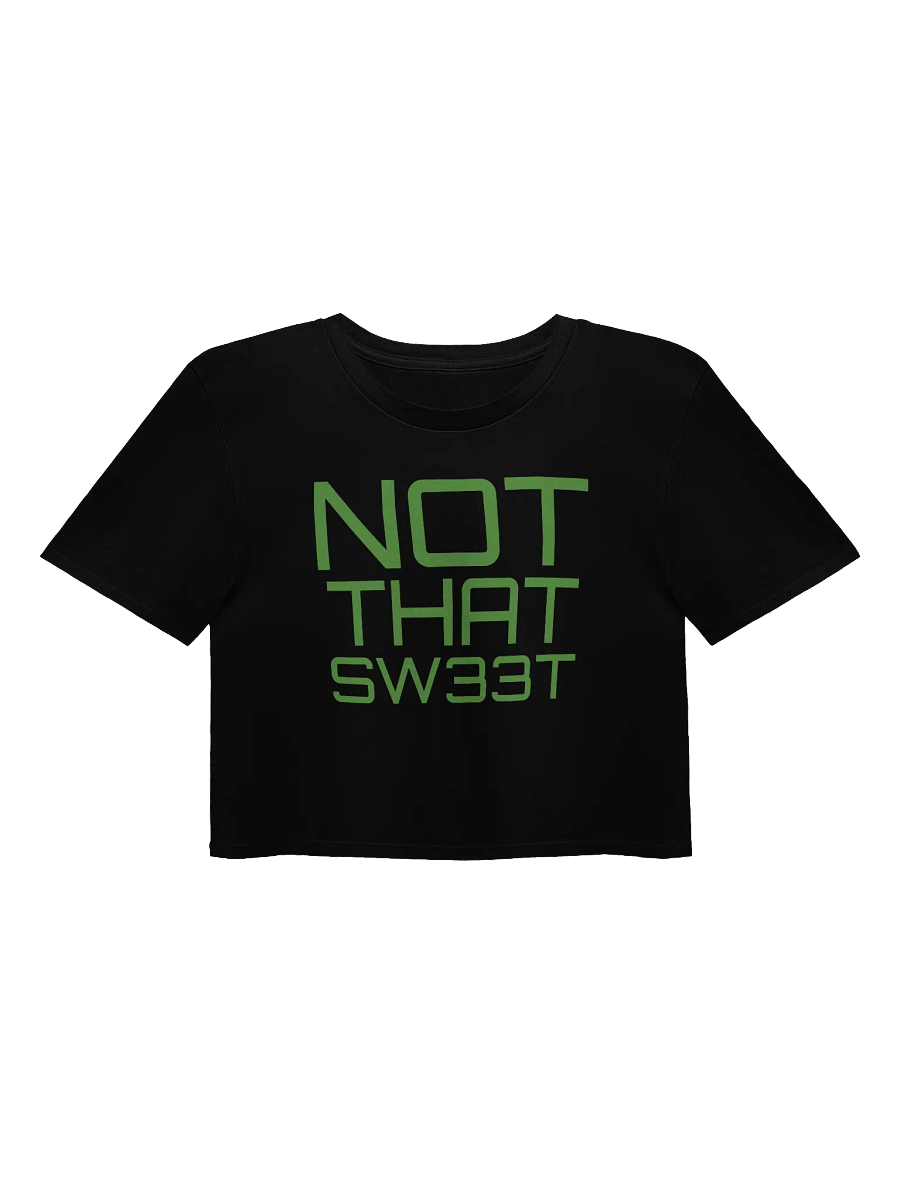 NOTTHATSW33T - GR CROP TOP product image (1)