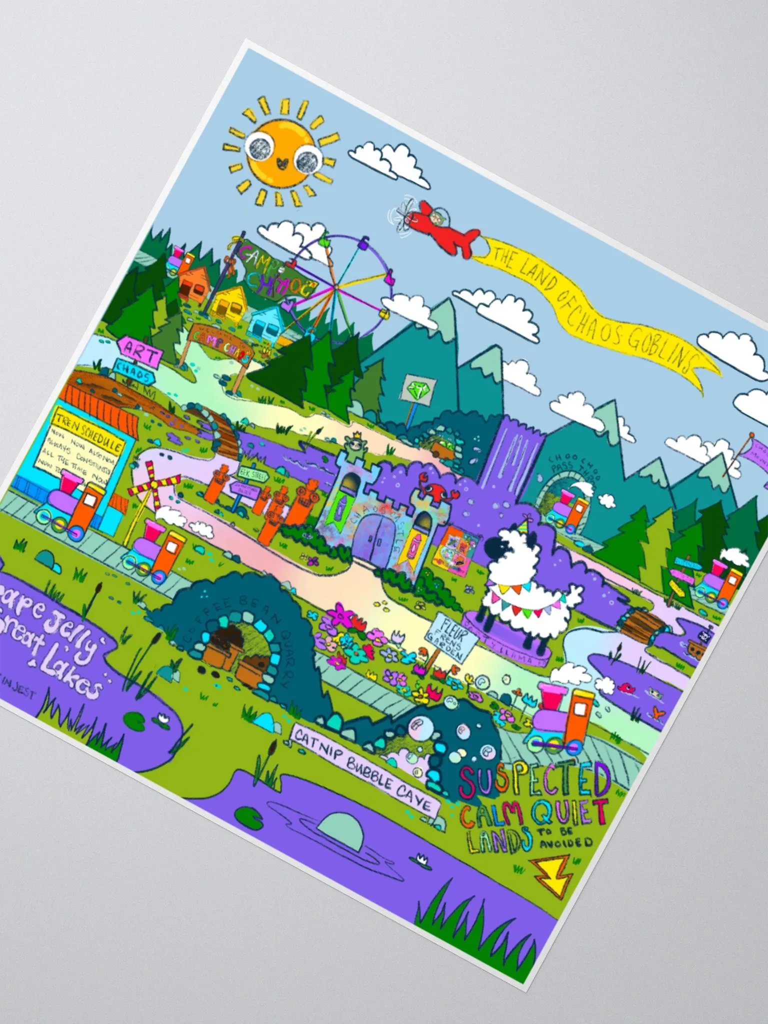 The Land of Chaos Goblins Sticker product image (4)