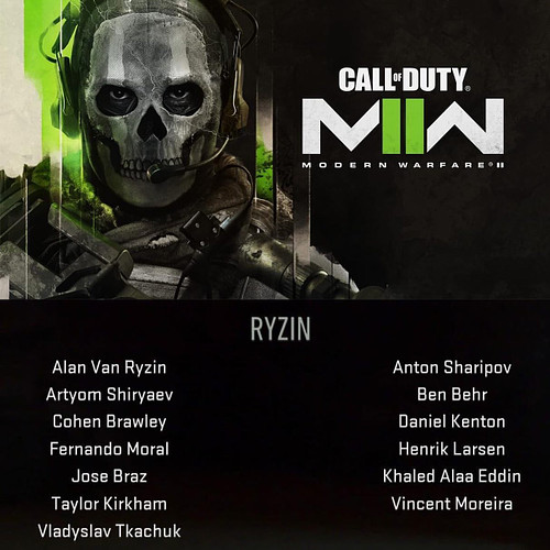 The Ryzin Art team had the honor of working on Call of Duty: Modern Warfare II❗️We created a ton of weapons for this highly a...