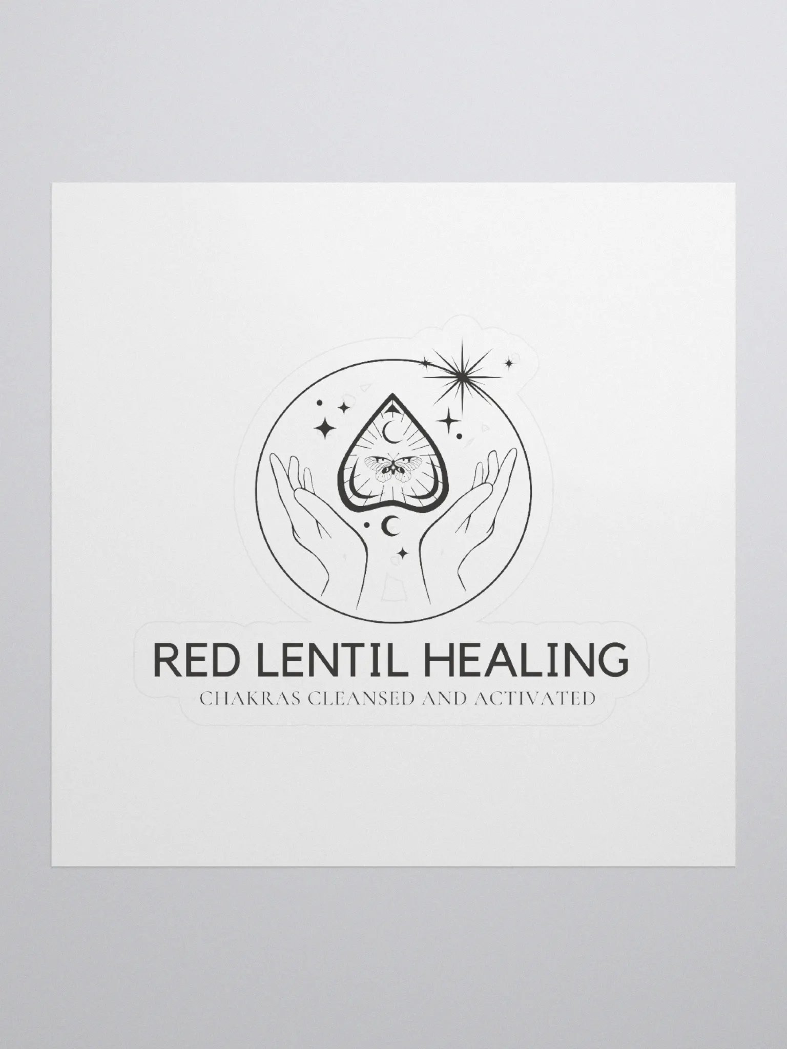 Red Lentil Kiss-Cut Stickers product image (1)