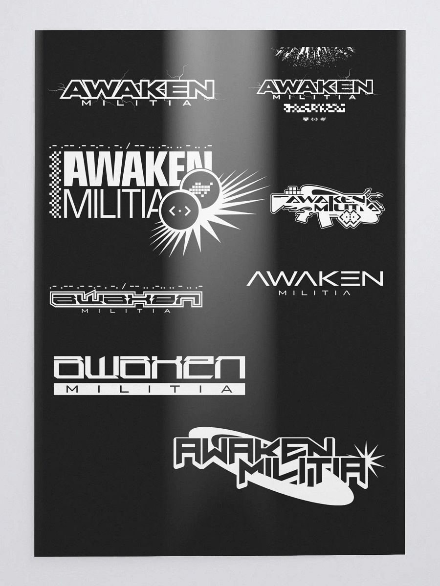 Awaken Sticker Pack - White product image (1)