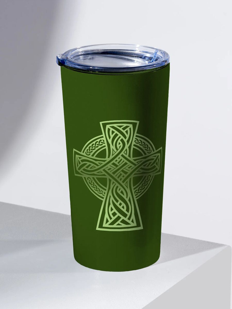 Celtic Cross Stainless Steel Tumbler product image (2)