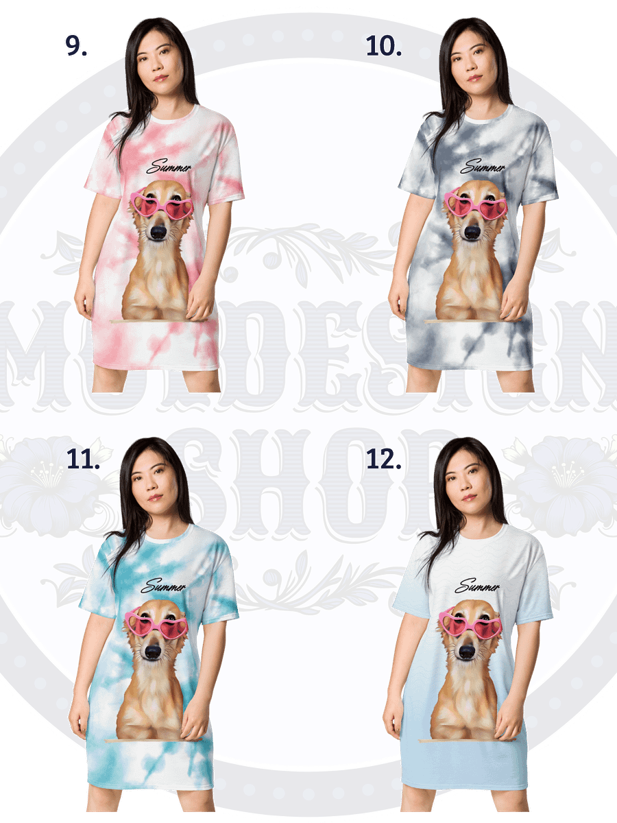 YOUR BEST FRIEND! / PERSONALIZED T-SHIRT DRESS product image (10)