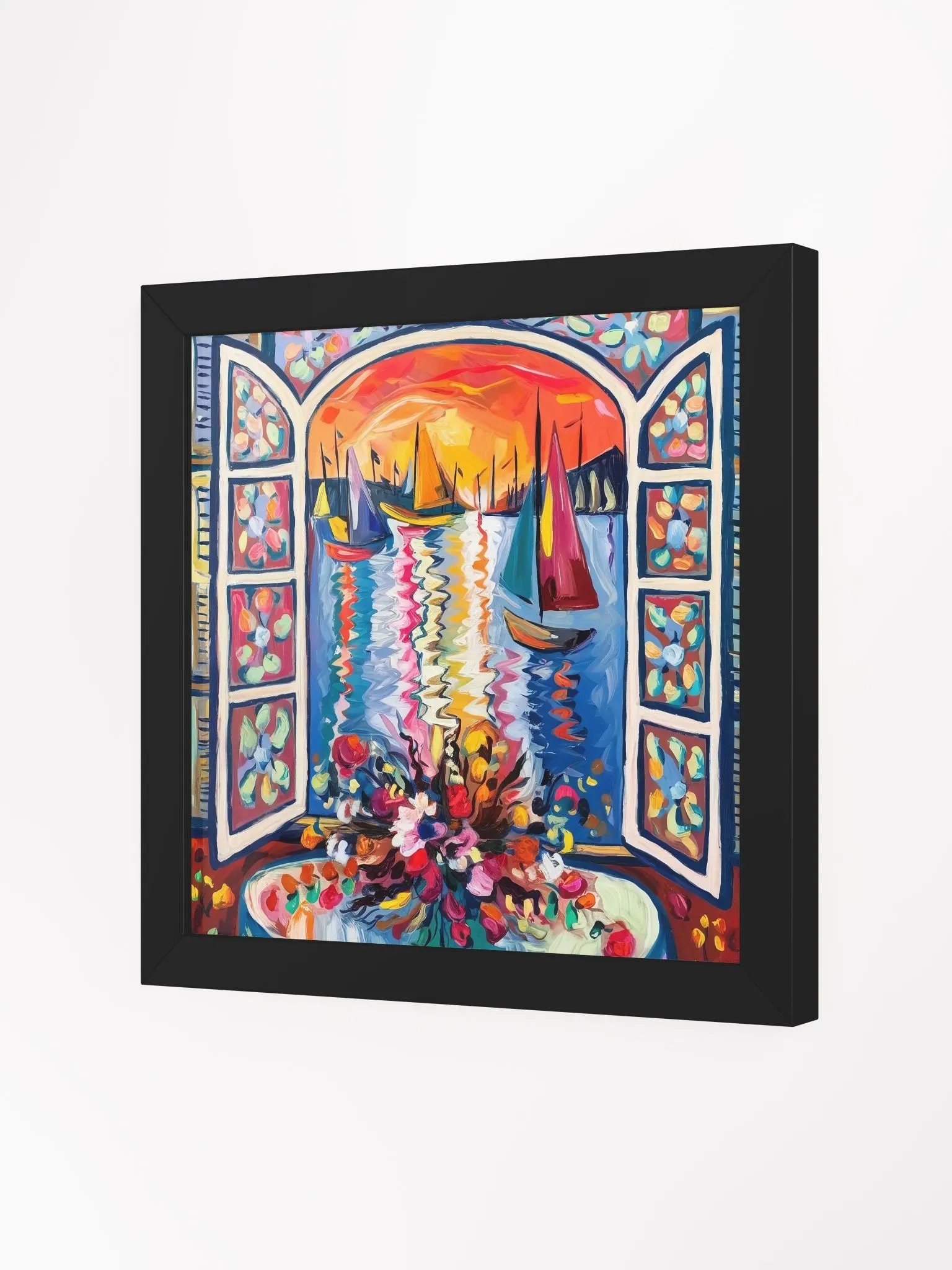 Sunset View Framed Matte Poster product image (27)