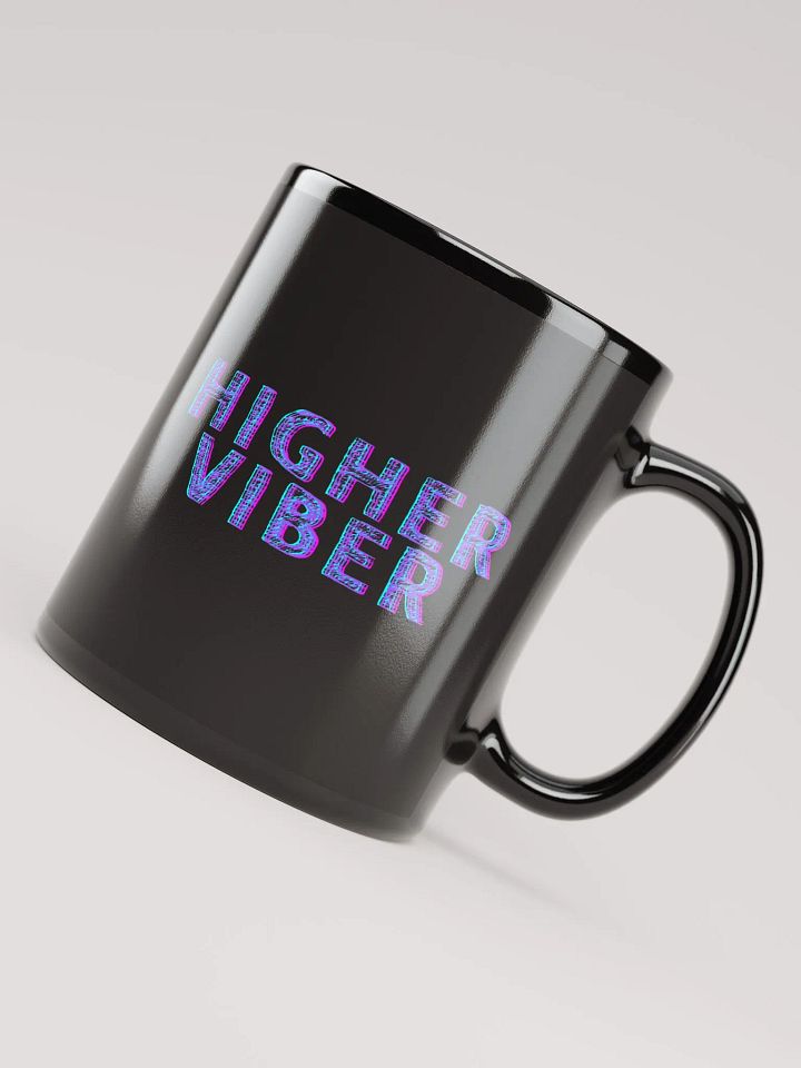 Higher Viber Black Coffee Mug product image (3)