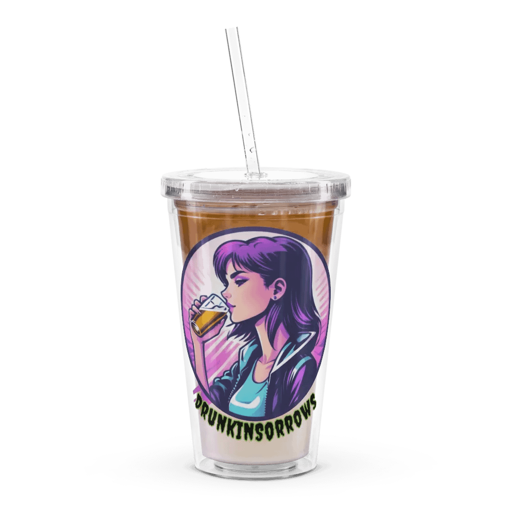 Double Wall Clear Plastic Tumbler (16 oz) product image (8)